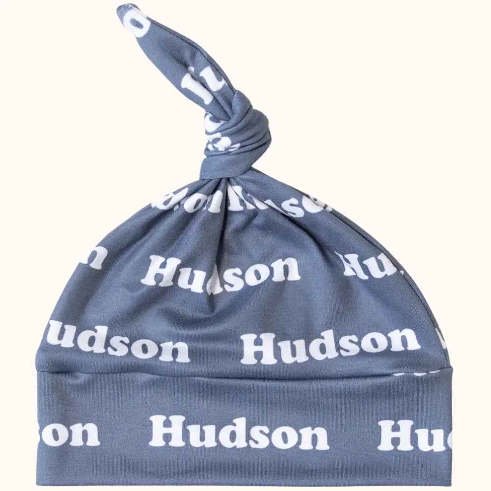 Bonnet de Naissance Prénom Répété