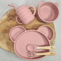 rose pâle