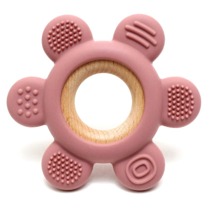 Anneau dentition 2025 pour bébé rose
