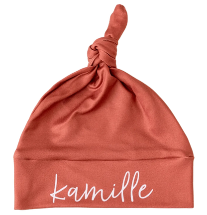 Bonnet de Naissance Prénom Unique