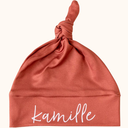 Bonnet de Naissance Prénom Unique
