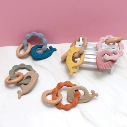 jouet apaisant pour gencives bébé dauphin